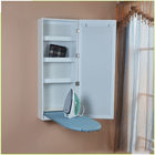 Space Saving 750mm Height 3 Shelves Wall Mounted Ironing Cabinet