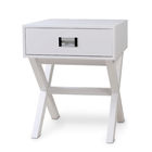 E1 MDF NC painting Wooden Bedside Coffee Table 50.8cm Height
